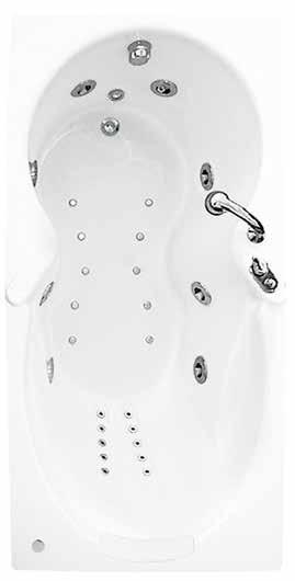 SANOWHIRL Whirlpool SISTEMI Wellness RELAX ART. ŠT. EAN KODA DIMENZIJE Ta sistem vam ponuja popolno sprostitev.