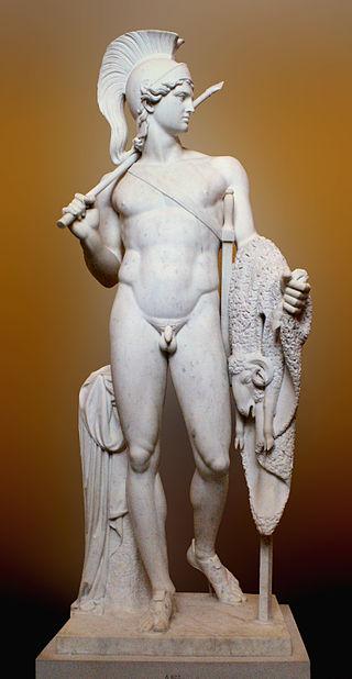 (1822), vpravo Amor a Psyche