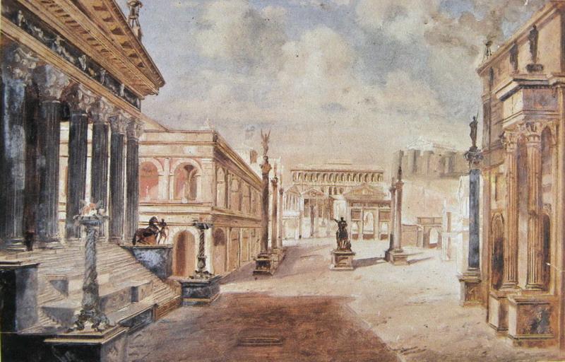 Vlevo: Jakub Seifert jako Catullus ve Vrchlického komedii Pomsta Catullova;