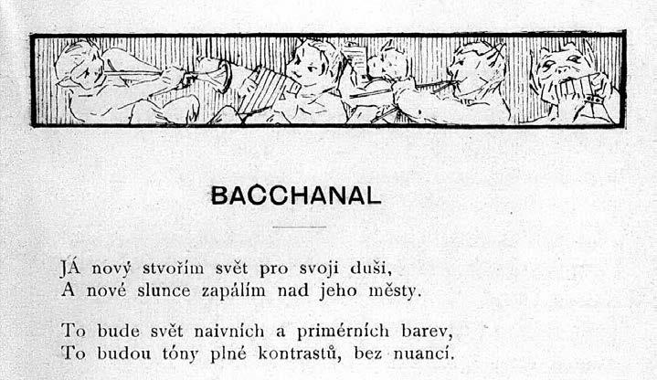 10. Ornamentace Karáskovy sbírky Sexus necans (1897) od Karla Hlaváčka