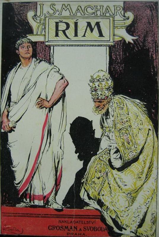 Šimáček 1906); nahoře vpravo: Jed z