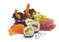 26 JÍDELNÍ LÍSTEK / MENU sushi sety Sushi menu 1 /390Kč philadelphia roll 8 ks; nigiri 3 ks (kreveta, chřest, avokádo) philadelphia roll