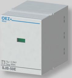 Pro čtyřvodičovou síť T-C použijeme sestavu 3 ks SJB- 50E-1-MZS.