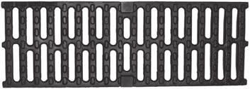 ACO XtraDrain Technické údaje Krycie rošty pre líniový odvod ovací systém XtraDrain X150C a X150S s Drainlock svetlá šírka 15,0 cm triedy zaťaženia A15, B125, C250 a D400 (iba pri