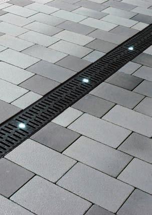 ACO XtraDrain Technické údaje Detail zabudovania* ACO XtraDrain X100C/X200S Trieda za