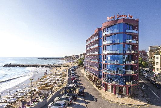 Pomorie HOTEL SUNNY BaY TOP PONUkA ALL INCLUSIVE štúdio s kuch.