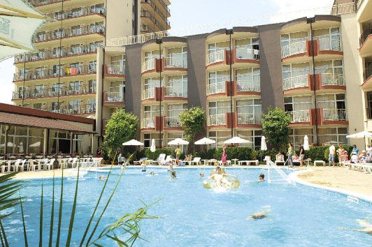Slnečné pobrežie HOTEL OrEL ULTRA ALL INCLUSIVE NA PLÁŽI plážový servis v cene Poloha, popis: Obľúbený zrekonštruovaný hotelový komplex je situovaný v blízkosti centra obľúbeného letoviska Slnečné