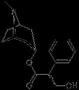 Atropin suchý jako kost, slepý jako netopýr, červený jako červená řepa, bláznivý jako kloboučník závislost na dávce malá (< 0,5 mg): mírná