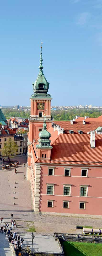 CES TOPIS TEXT A FOTO: IRENA MENŠÍKOVÁ VARŠAVA TICHÝ RYNEK, pierogi a Varšavská smlouva Přezdívá se jí Paříž východu, nový Berlín nebo Fénix.