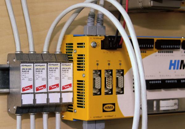 U mx = 57 V BUStector DEHNpipe