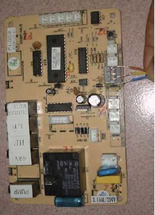 right part of terminal panel, close to PROT2