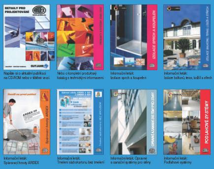 Další informace a katalogy obdržíte ZDARMA u Vašeho prodejce nebo technika ARDEX. 11/2012/JU Odborný prodejce ARDEX: ARDEX BAUSTOFF, s.