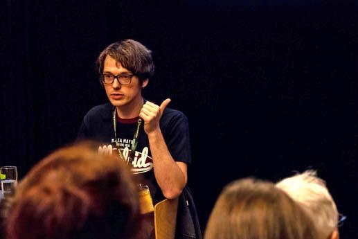 Her lecture is a discussion with her husband and collaborator, documentary filmmaker Alexandru Solomon, author of the films Kapitalism: Our Secret Recipe and Tarzan s Testicles.