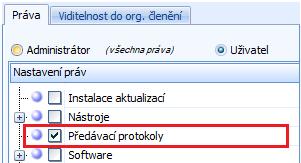 Kapitola č. 9 Doklady 9.1 PŘEDÁVACÍ PROTOKOLY a) Názvosloví Předávací protokol jsou sestavy, které umožňují předat svěřený majetek odpovědné osobě a přenést na ni odpovědnost.