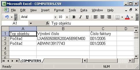 15.4. ZAEVIDOVÁNÍ FAKTURY POMOCÍ ČTEČKY ČÁROVÝCH KÓDŮ Typickou situací je nákup několika PC najednou, jejich převzetí buďto na sklad (příjemka) nebo zařazení do používání (předávací protokol).