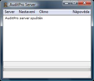Serverové komponenty AuditPro Server (AUDITSRV.