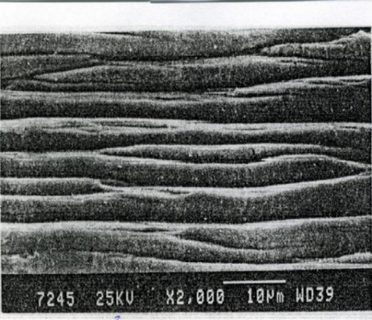 When decreasing the size of removed material, it happened the strong changes in energy, in the zone of cutting. Specific energy resistance increases and specific energy increases too.