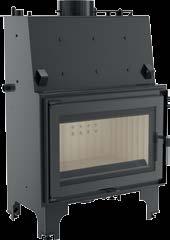 Acumotte/acier (tôle chaudière 5 mm), revêtement en Acumotte de la chambre de combustion/ειδικός χάλυβας 5μμ, Εσωτερικό ένθετο θαλάμου καύσης - Acumotte/acciaio per caldaie 5 mm, mettere interno
