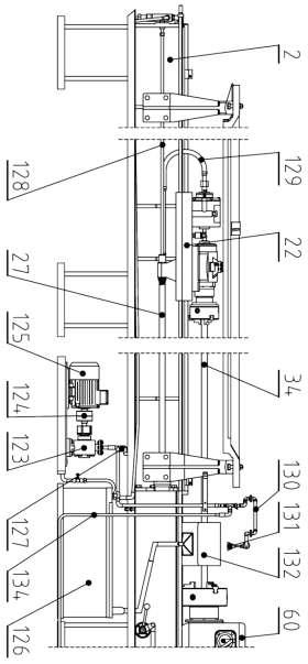 Str. 68 3.6 Okruh řezné kapaliny Z důvodu zlepšení odvodu tepla z místa obrábění a mazání řezného procesu je stroj vybaven otevřeným okruhem se stejnosměrným proudem řezného oleje (obr. 3.27).