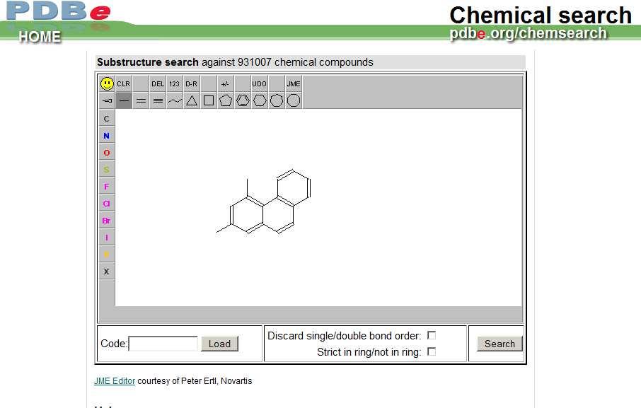 Ligandy v PDB PDBeChem Vázané molekuly (např.