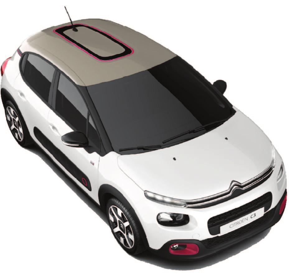 NOVÝ citroën C3 euro 6.1 Speciální akční série ELLE Úroveň výbavy Motor kw / k CEE Cena Sleva Bonus za starý vůz Akční cena (1) ELLE 1.