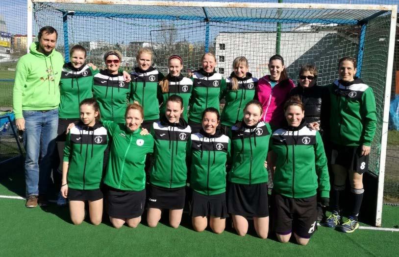 Hráčky Morová Lenka (GK), Altmanová Tereza (GK), Kallauschová Petra, Borská Karolína, Dolejšová Zuzana, Kaplanov á-sehrová Kristýna,