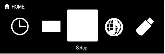 Aktualizaci Update via USB nelze zvolit, pokud není dostupná žádná aktualizace. 8. Se zvoleným Update stiskněte ENTER pro zahájení aktualizace.