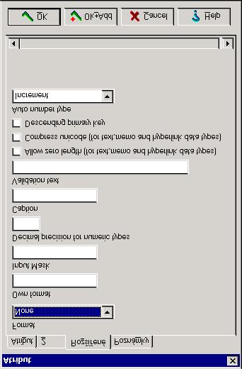 Editing Entities Stra nka c. 11 z 13 Pozna mka : Zada nıvlastnostıza lezıvzdy na vy be ru datovů ho typu atributu. Ne vsechny vlastnosti jsou smysluplnů pro vybra ny datovy typ.