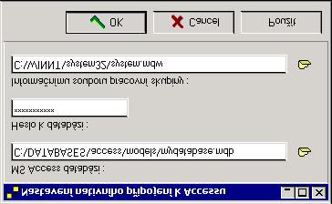 Reverse Engineering Stra nka c. 5 z 17 Nastavenınativnıho pripojenık Accessu MS Access databa ze Soubor *.