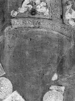 Ambrož, spolupracovník Mistra Theodorika, 1360 1364, Praha, Památkový ústav středních Čech, zapůjčeno do Národní galerie v Praze, RTG snímek.