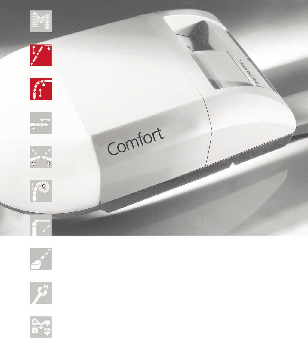 Comfort 220, 250, 252 Systém pohonu pro garáïová vrata CZ FULL-SERVICE OPERATOR ANTRIEBSSYSTEME SYSTEMS FOR FÜR GARAGENTORE DOORS OPERATOR ANTRIEBSSYSTEME SYSTEMS FOR FÜRSECTIONAL SEKTIONALTORE DOORS