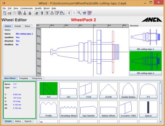 Software igrind od společnosti ANCA slouží primárně pro konstrukci řezných nástrojů, tvorbu technologie broušení řezných nástrojů a postprocessing NC dat, která jsou čitelná pro stroj.