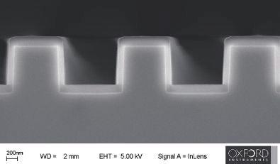 Využívá zdroje o vlnové délce 193 nm, umožňující dosáhnout rozlišení 36 nm. Pokročilejší technikou je fázové posunutí masek (Phase shift mask) [12] viz Obr. 11.