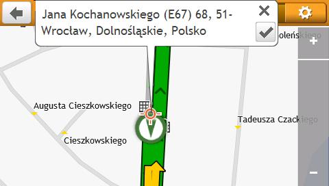 Chcete-li zobrazit skupinu POI, klepněte na některou oblast na mapě Prozkoumat.