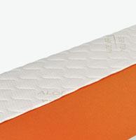 Vyztužené bočnice matrace výrazně zpevňují hrany ložné plochy a