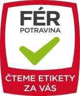 Kritéria pro výrobce k získání loga FÉR potravina - čteme etikety za Vás Tento dokument obsahuje kritéria, podle kterých bodově hodnotíme výrobky a udělujeme logo FÉR potravina - Čteme etikety za vás.