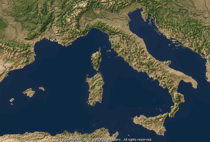 Vymezení mediteránní oblasti Střední
