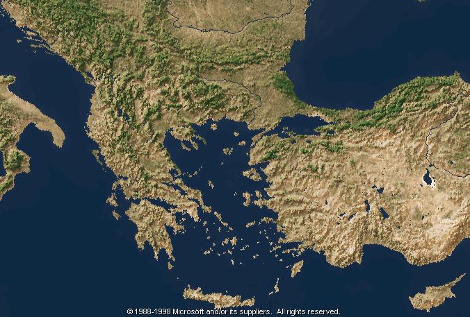 Vymezení mediteránní oblasti Východní