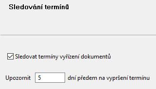 106 KEO4 Referent Když jsou přijaté dokumenty ve stavu "vyřizuje se po termínu", zobrazí se při spuštění modulu Referent uživateli informativní hláška a zároveň se dotyčné dokumenty