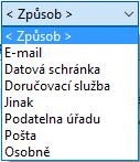 Zásilky 6 Zásilky 6.1 Zásilky k vypravení 59 Přehled zásilek ve vlastnictví referenta, které jsou připraveny pro předání na Výpravnu, resp. k odeslání.