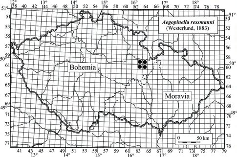 Malacologica Bohemoslovaca (2008), 7: 47 50 ISSN 1336-6939 The first records of Aegopinella ressmanni (Westerlund, 1883) in the Czech Republic extends its distribution range northwards MICHAL HORSÁK