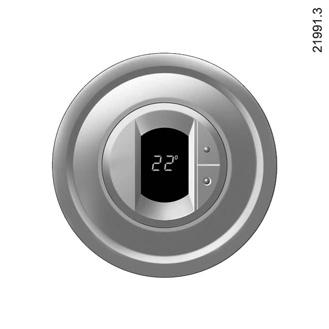 AUTOMATICKÁ KLIMATIZÁCIA (pokračovanie) 7 Nastavovanie úrovne komfortu Na strane vodiča Zvýšenie teploty dosiahnete stlačením tlačidla 3. Zníženie teploty dosiahnete stlačením tlačidla 4.