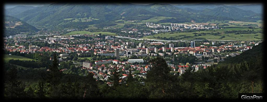 GEOGRAFICKÉ A DEMOGRAFICKÉ ÚDAJE Poloha mesta Banská Bystrica