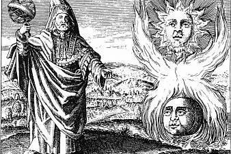 kultury starého Egypta, Řecka a Říma, které vykazovaly mnoho magických prvků a byly propojeny s náboţenstvím.