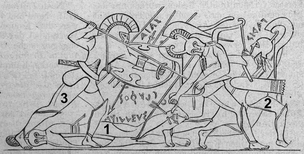 4.1.10.2.1 Historie vývoje pojmenování Achillovy šlachy V anatomické terminologii patní (Achillovu) šlachu uvádí poprvé Hippokrates z Kósu (asi 460 380 př. n. l.) pod názvem neura megala (Hyrtl 1880).