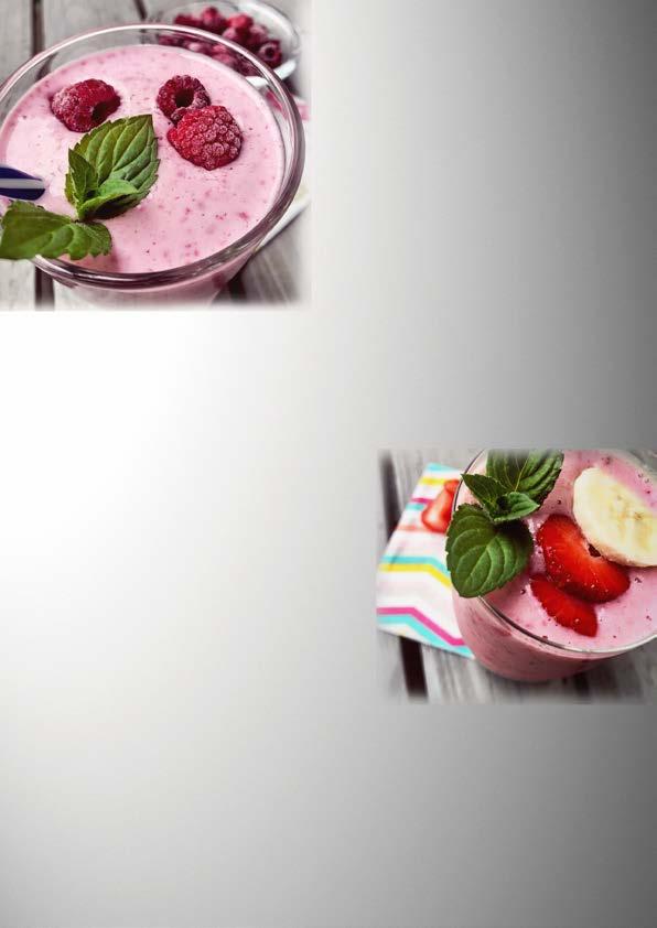 9 Malinovo-tvarohové smoothie DESIATA cca 5 min.