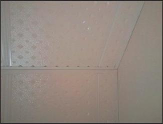 rovina stropu so šikmou plochou, treba pribiť