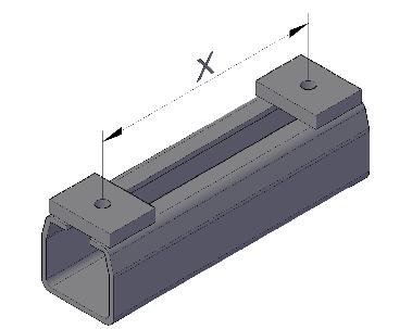 pro konzoly typu 2 ložisko UCP 208 UCP 210 UCP 210 UCP 212 UCP 216 rozteč X 137 mm 159 mm 159 mm 184 mm 232 mm pro