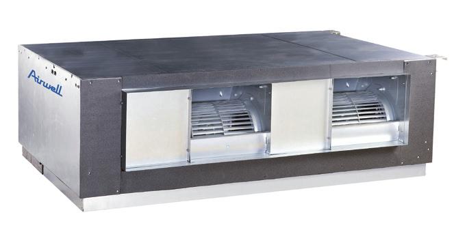 DED potrubné VYSOKOTLAKOVÉ JEDNOTKY výhody Technológia DC inverter. Vysoký statický tlak.