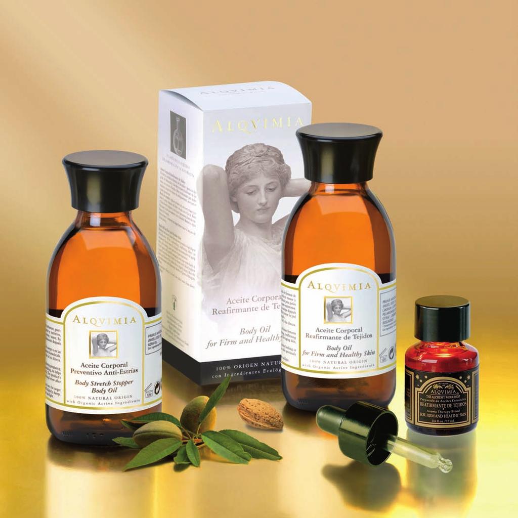 For Firm and Healthy Skin Aromatherapy Blend Aromaterapeutická směs nejčistších esenciálních olejů z gerania, citronu a cypřiše napomáhá vrátit vaší pleti pevnost a jemnost.